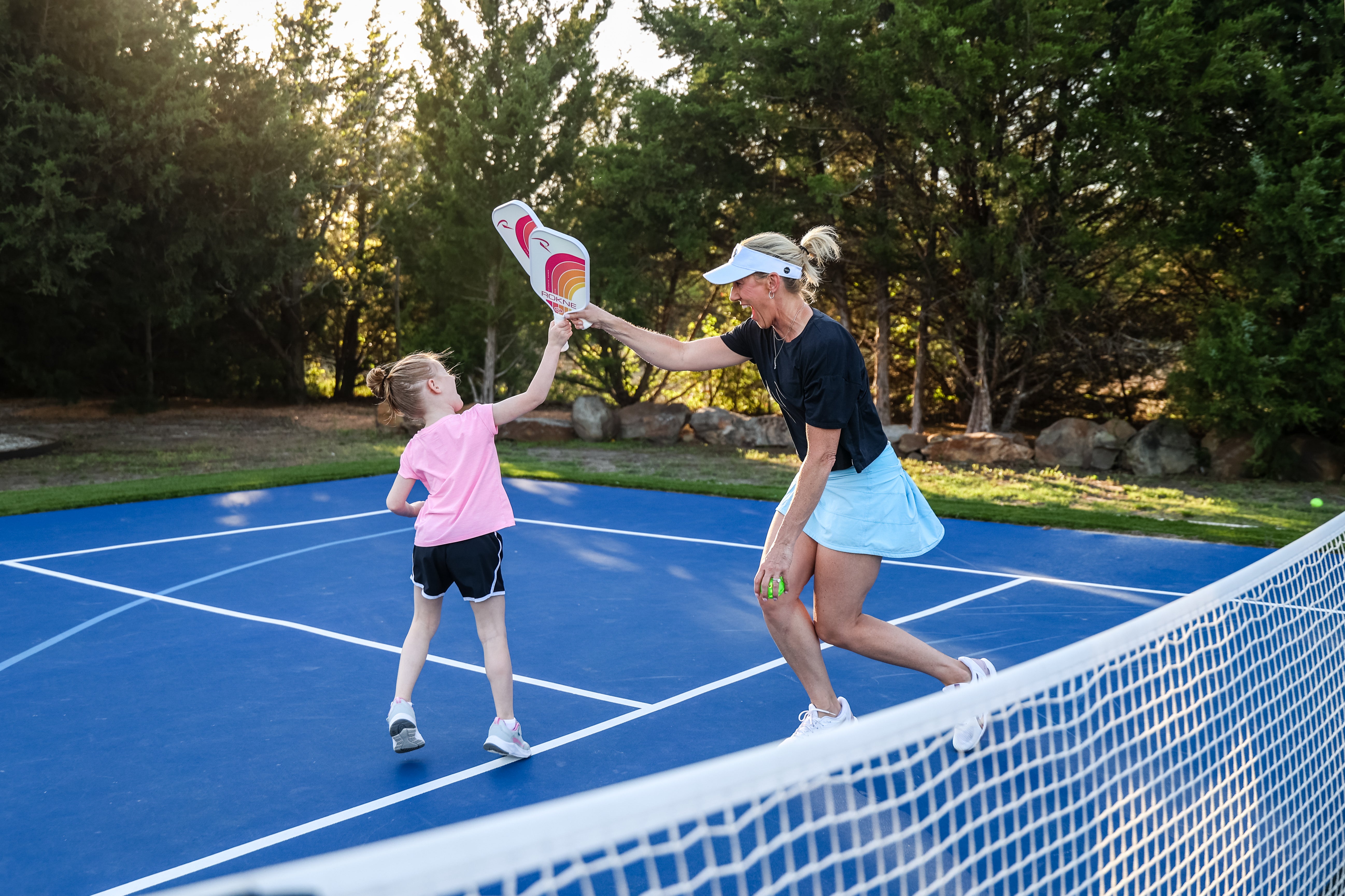 ROKNE Pickleball Curve Classic REC Paddle Set