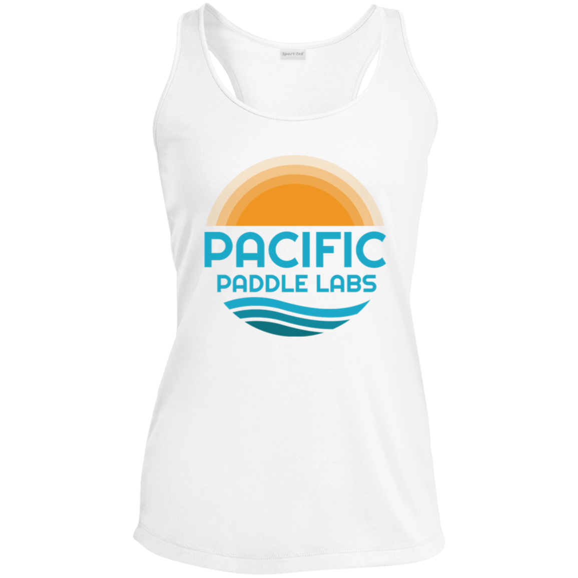 Women's Performance Racerback Tank (White)