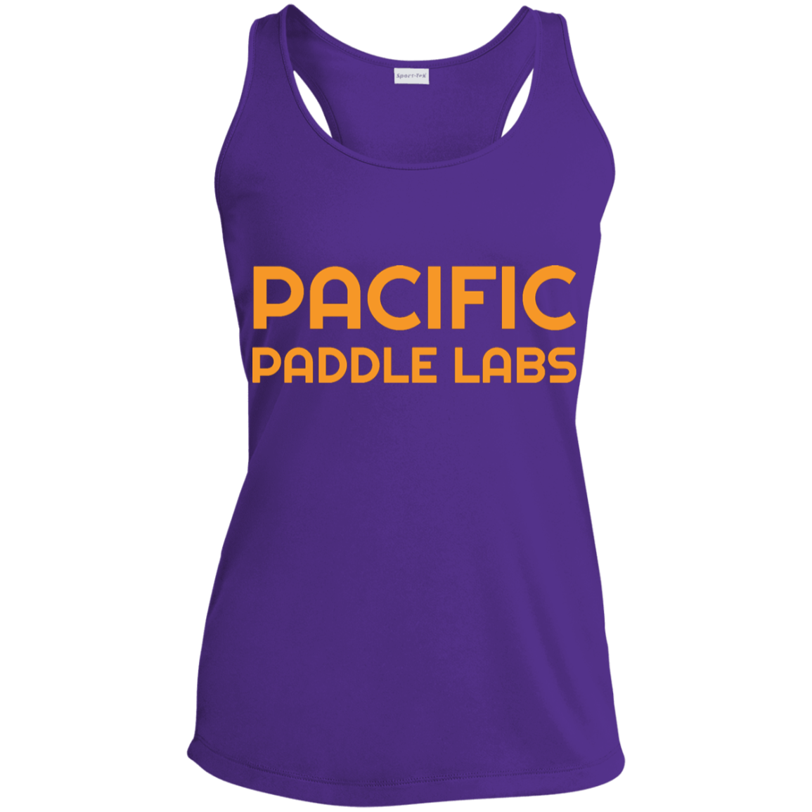 Women's Performance Racerback Tank (Purple)