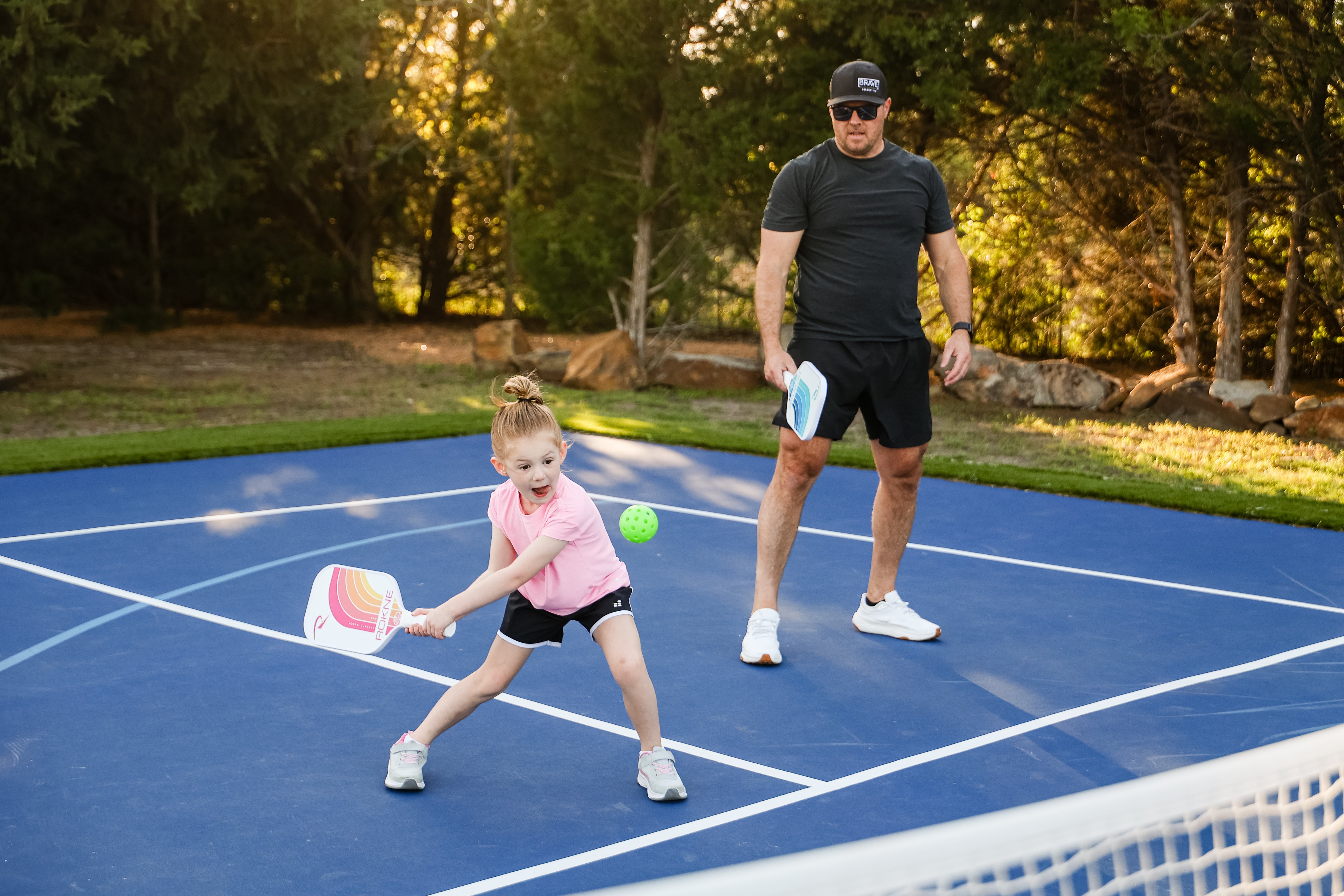 ROKNE Pickleball Curve Classic REC Paddle Set